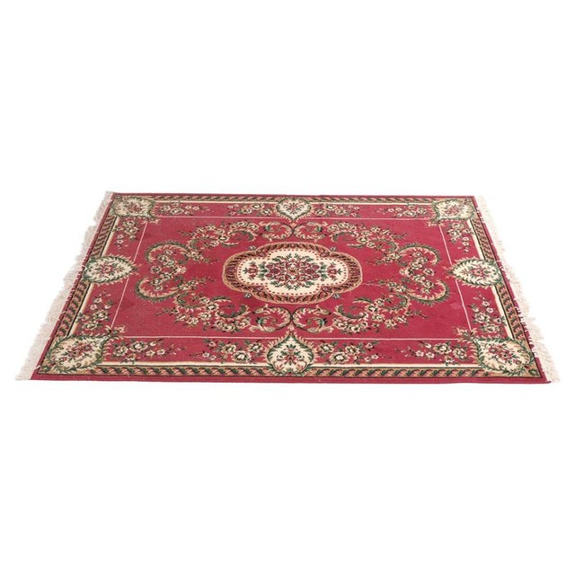 Middle Eastern Hand-Knotted Rug For Sale - Image 9 of 9