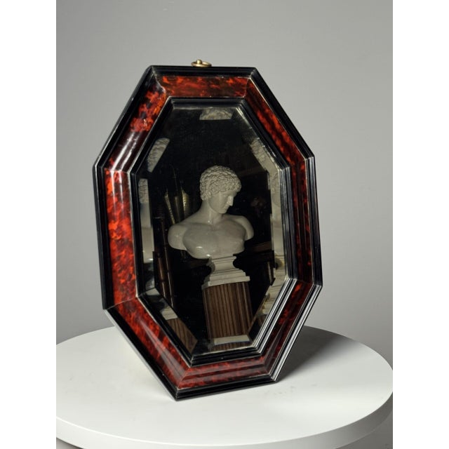 Faux Tortoise Mirror, 19th Century For Sale - Image 16 of 16