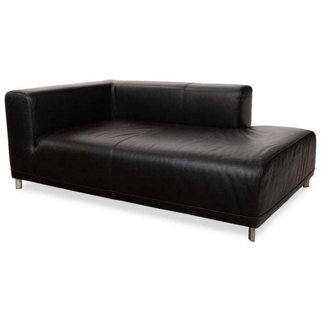 Black Leather Daybed from Ligne Roset For Sale - Image 12 of 12