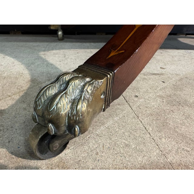 Georgian Inlaid Mahogany Sofa Table, 1820 For Sale - Image 14 of 18