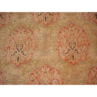 Kravet Couture Palais French Damask Chenille Upholstery Fabric- 15 1/4 Yards For Sale