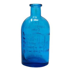 Late 20th Century Wheaton Frank's Safe Kidney Liver Cure Miniature Glass Bottle