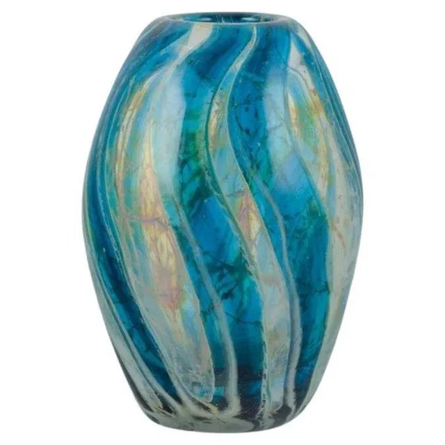 Modernist Italian Art Glass Vase, 1980s For Sale - Image 9 of 9
