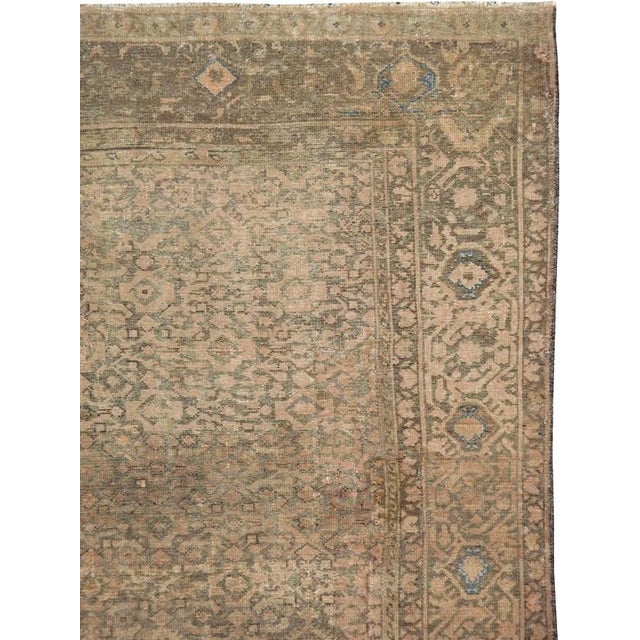 Early 20th Century Antiqe Malayer Corridor Rug - 6'8" x 16'8" For Sale - Image 4 of 6