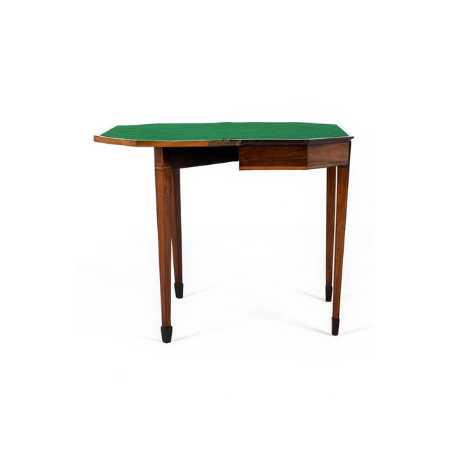George III Mahogany Card Table For Sale - Image 13 of 18