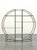 Bauhaus Round Shelving with Tubular Frame and Glass Shelves For Sale - Image 7 of 10