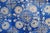Ceramic Rare Set of Forty Antique 19th Century Tiles Blue & White Floral Motif For Sale - Image 7 of 18