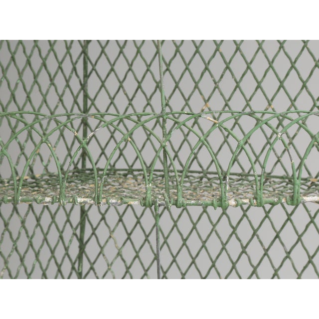 Vintage English Corner Vegetable Drying Rack - Plant Stands For Sale - Image 13 of 15