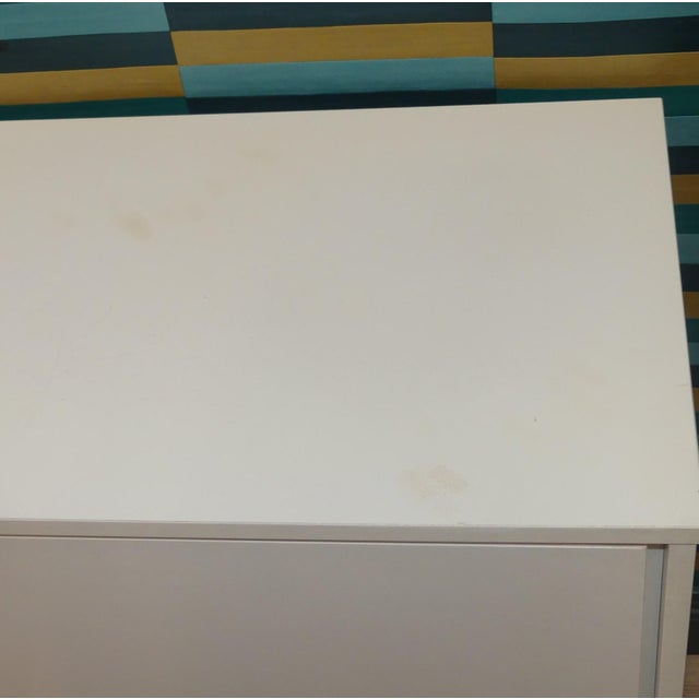 Large Mid-Century Modern White Sideboard in the style of Panton Era, 1970s For Sale - Image 12 of 18