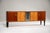 Art Deco Walnut and Maple Sideboard with Handles, 1940 For Sale - Image 3 of 14