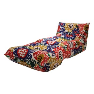 Set of Lounge Chair and Ottoman, France, 1978 For Sale