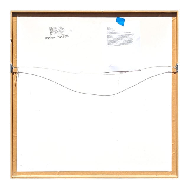 Printmaking Materials Bert Stern “Marilyn (Head Shot)” Blue Silkscreen Portrait Print on Silver Foil Ed. 47/100, Mid 20th Century For Sale - Image 7 of 7