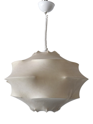 Mid-Century Modern Cocoon Hanging Light, Italy, 1960s