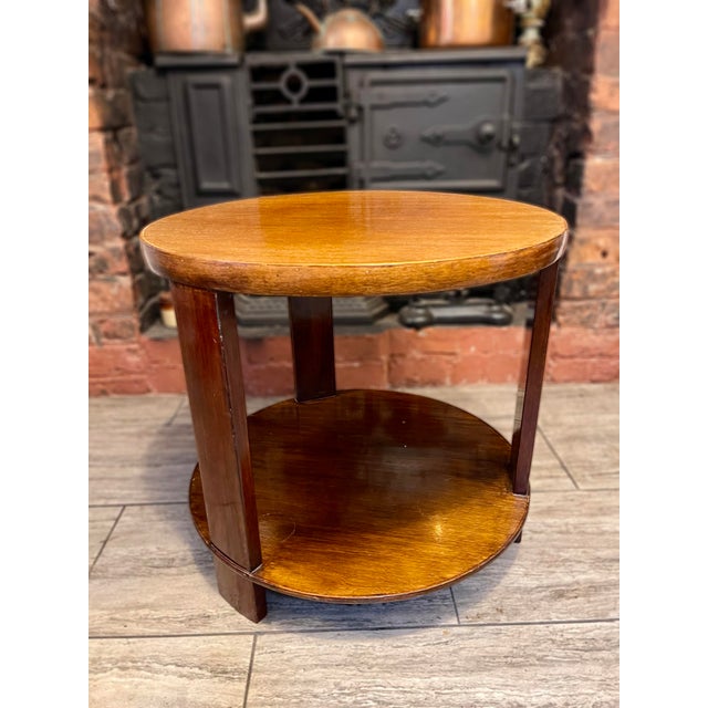 Mid-Century Art Deco Style Coffee Table with Double Tray, 1950s For Sale - Image 4 of 14