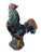 French Large French Polychromed Ceramic Rooster in the Manner of Choisy-Le-Roi For Sale - Image 3 of 12
