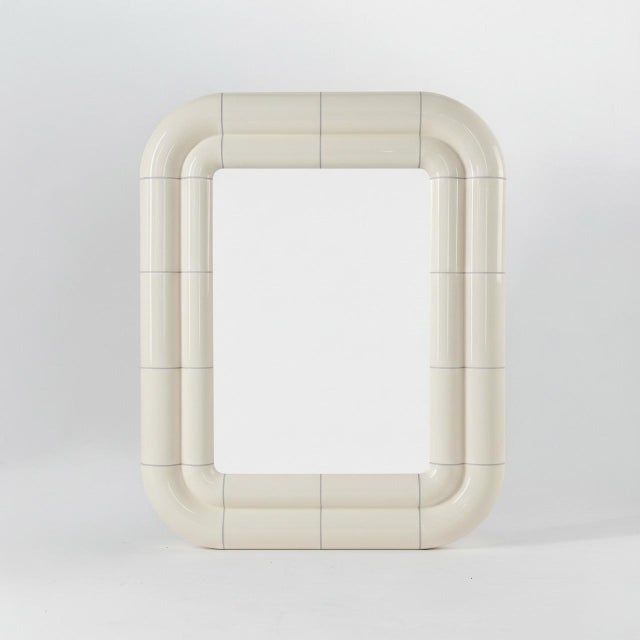 Not Yet Made - Made To Order Portalito Mirror in Off-White by Tilecito For Sale - Image 5 of 5