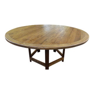 Early 1800's Chestnut Dining Tbl. Seats 8 For Sale