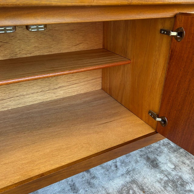 Teak Circles Sideboard from Nathan, 1960s For Sale - Image 10 of 15