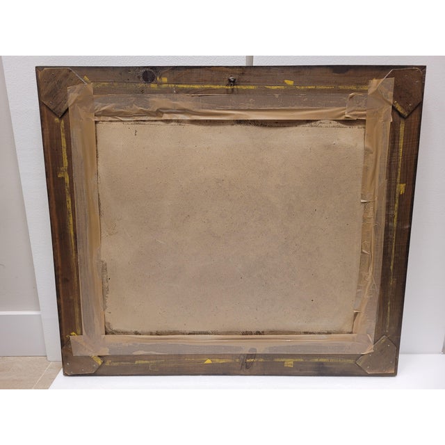 Pedro Mozos, Hunting Day, 1950s, Tempera on Cardboard For Sale - Image 13 of 14