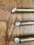 Metal Mid-Century Modern Iron & Brass Fireplace Tools - 3 Piece Set, C. 1960s Styled After Bennett/Deskey For Sale - Image 7 of 7