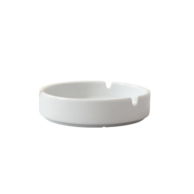 1980s 1988 Las Vegas Round Ceramic Ashtray For Sale - Image 5 of 6