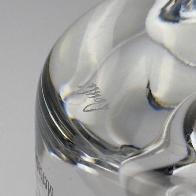 Mercedes-Benz Auto Rotonda Crystal Glass Vase by Il Giugno, 2003 For Sale - Image 15 of 17
