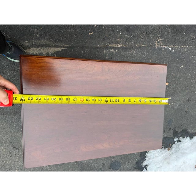 Late 20th Century Henkel Harris Cherry Single Drawer Side Cabinet/ Nightstand. For Sale - Image 17 of 17