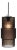 Cylinder Glass Pendant Light, Bronze, Gunmetal - Mimo by Oggetti For Sale