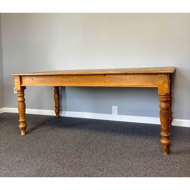 English 19th Century English Pine Table For Sale - Image 3 of 10