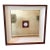 Mid 20th Century Large Gold Leaf Mirror With Mahogany Frame For Sale