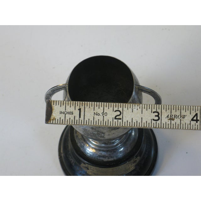 Trophy in Solid Sterling Silver. Reads "Premio Cabrero, Madrid 1933" Antique For Sale - Image 10 of 13