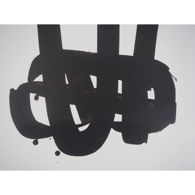 Pierre Soulages, Lithographie No.29: Soulages Museum, Lithograph For Sale - Image 4 of 7