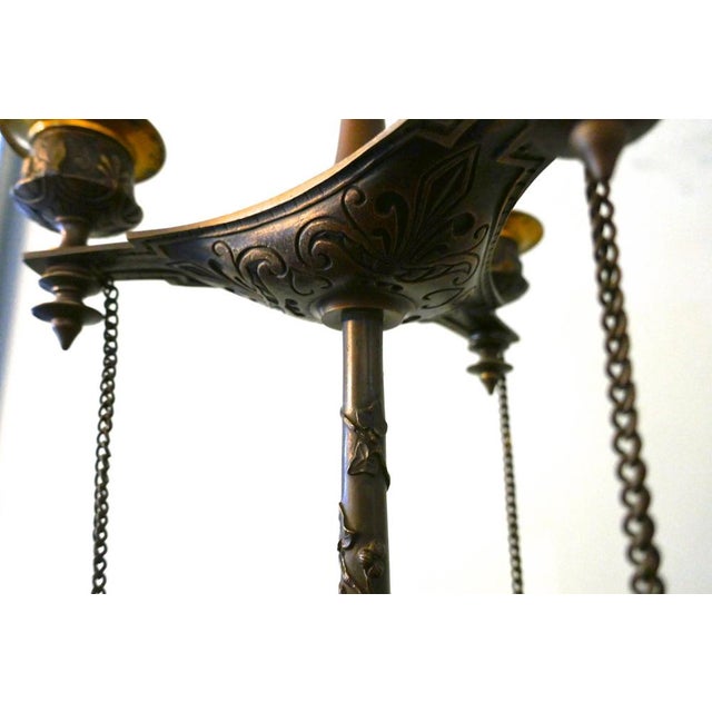 Louis Philippe French Bronze Candelabra with Snuffers, 1880s, Set of 2 For Sale - Image 4 of 14