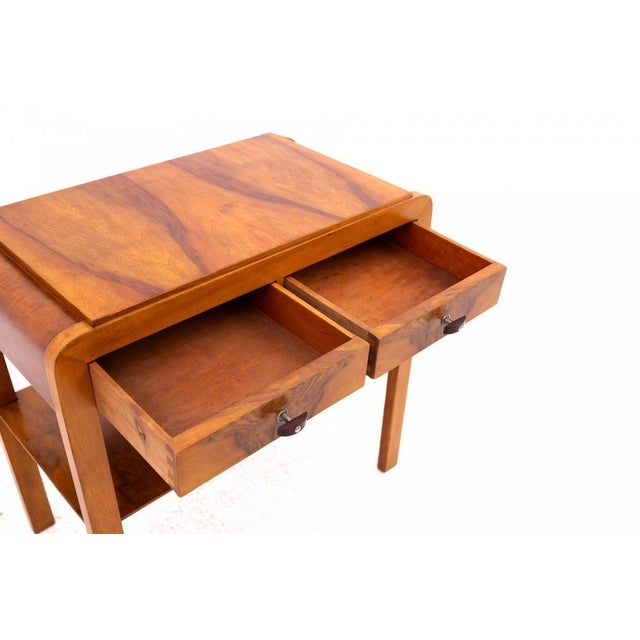 Art Deco Side Table, Poland, 1930s For Sale - Image 6 of 11