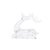 2020s Transparent Acrylic Deer Figurines (Set of 2) For Sale - Image 5 of 5