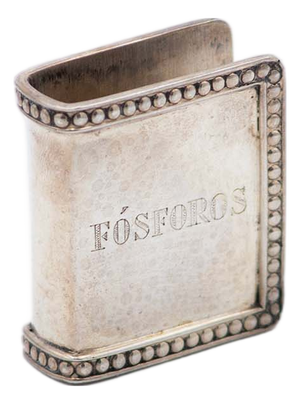 Plain Silver Matchbox Frame