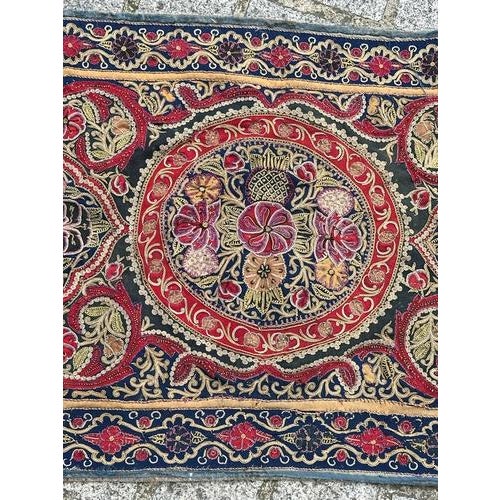 Vintage Rashti Douzi Embroidery, 1920s For Sale - Image 3 of 18