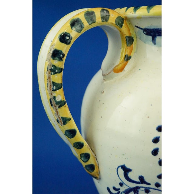 Antique Italian Renaissance Tuscan Majolica Pharmacy Jar, 1600s For Sale - Image 17 of 18