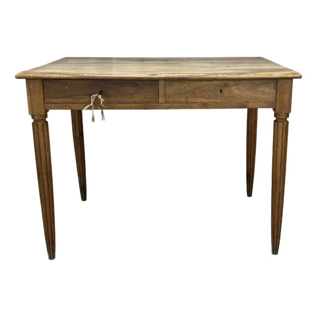 Desk in Walnut, 1930s For Sale