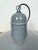 Industrial Grey Enamel Factory Pendant Lamp, 1960s For Sale - Image 11 of 18