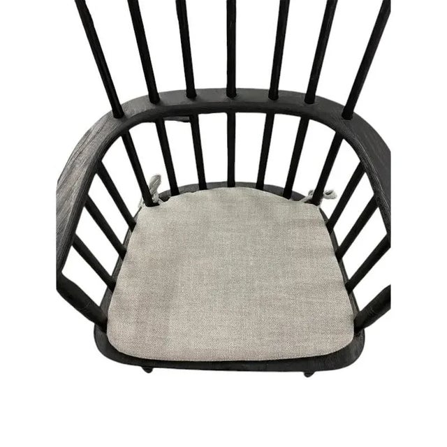 Wood Restoration Hardware Dining Chairs- Set of 4 For Sale - Image 7 of 12