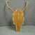 1930s Large 8 Pointer Red Deer Trophy on Wooden Plaque For Sale - Image 5 of 5