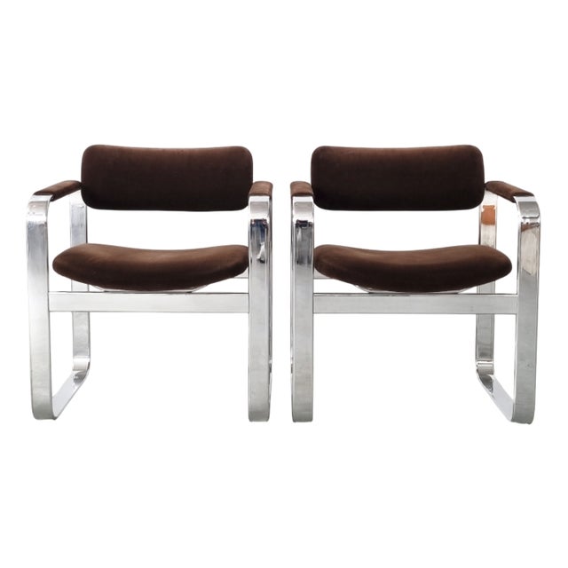 Set of Vintage Silver Chairs by Eero Aarnio, 1968 For Sale