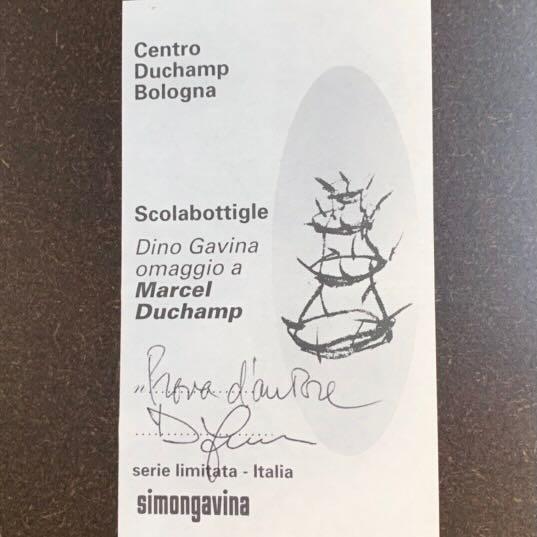 Dino Gavina, Wall Object Scolabottigle, 1987, Silkscreen For Sale - Image 7 of 8