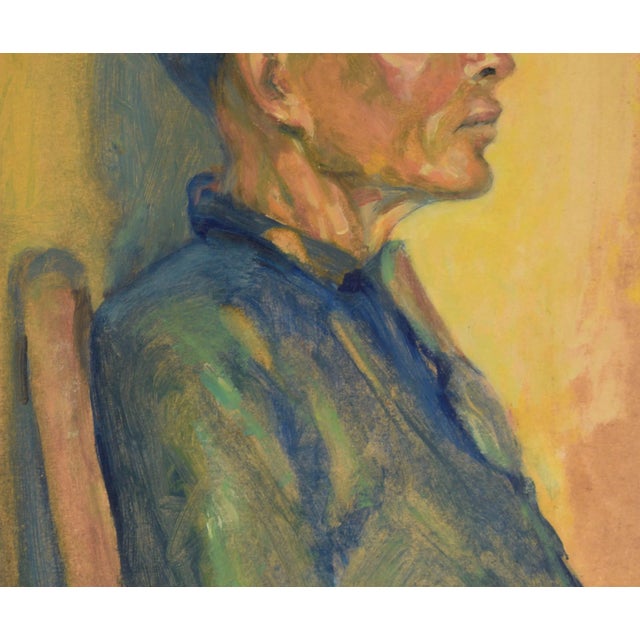 Portrait of a Distinguished Asian Gentleman by Celia B. Seymour For Sale - Image 4 of 6