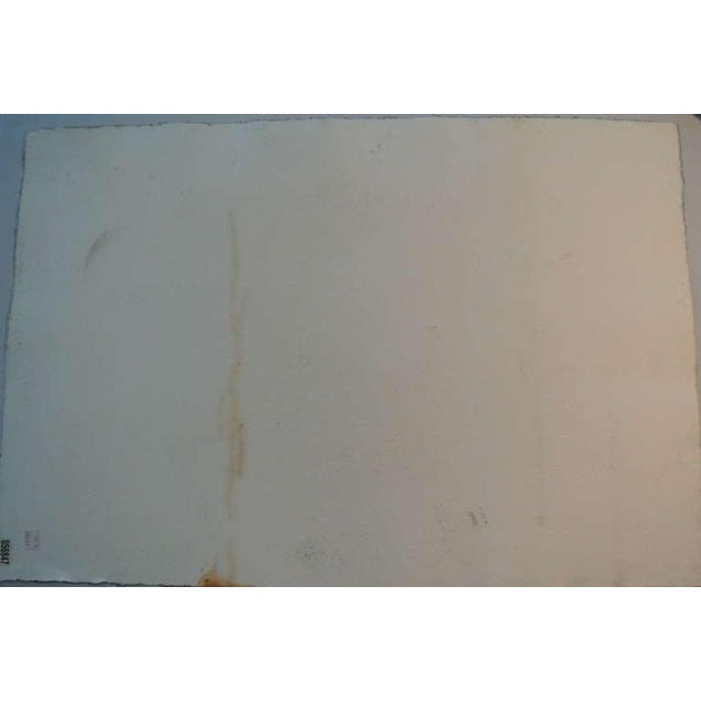 Mikulas Kravjansky, Surrealist Intaglio Mixed Media Monotype on handmade paper, 1999 For Sale - Image 4 of 5