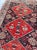 Red 1930-40's Caucasian Sage Green Border Charcoal Black Field Rug 3.11 X 5.8 For Sale - Image 8 of 12