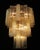Large Three-Tier Murano Glass Tube Chandeliers, 1980s, Set of 2 For Sale - Image 8 of 12