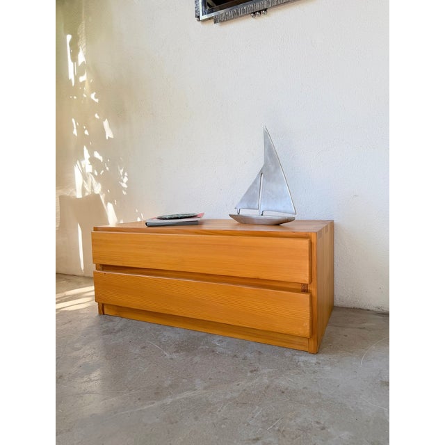 Pine Bedside Table from Maison Regain, 1970s For Sale - Image 8 of 18