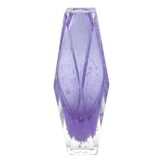 Medium San Marco Murano Glass Vase by Alessandro Mandruzzato For Sale